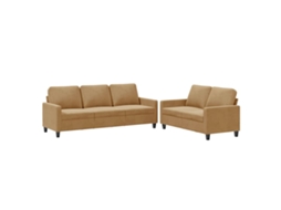 Sofa Set, Sofa Sets Vidaxl Marrom Veludo (n/a)