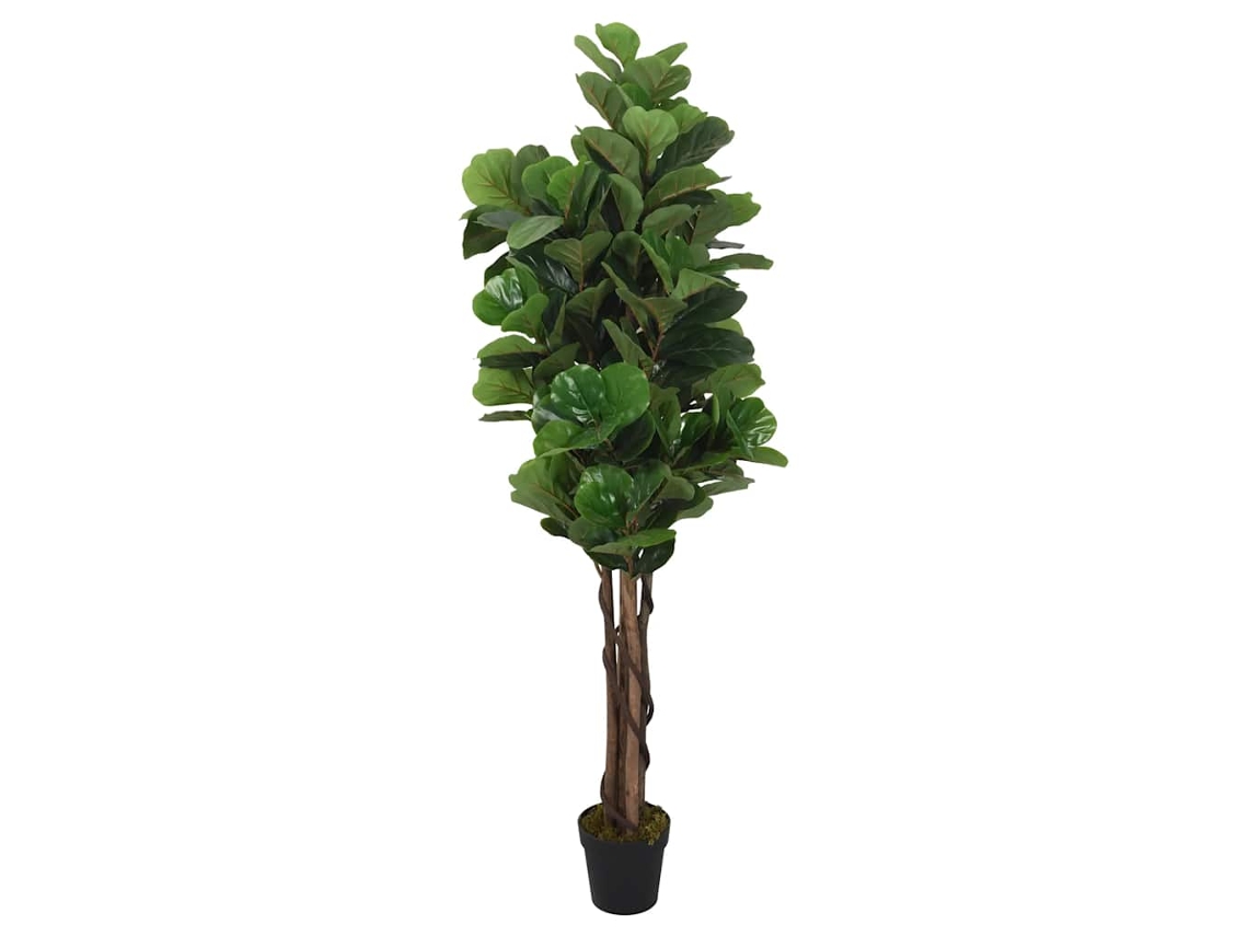 Vidaxl Figueira-lira Artificial 134 Folhas 120 Cm Verde