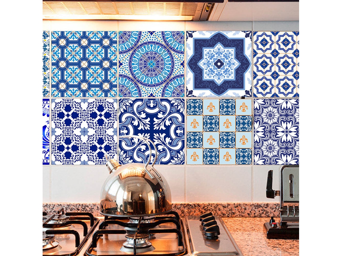 Autoadesivos Decorativos Parede Cozinha Banheiro 10 Unidades