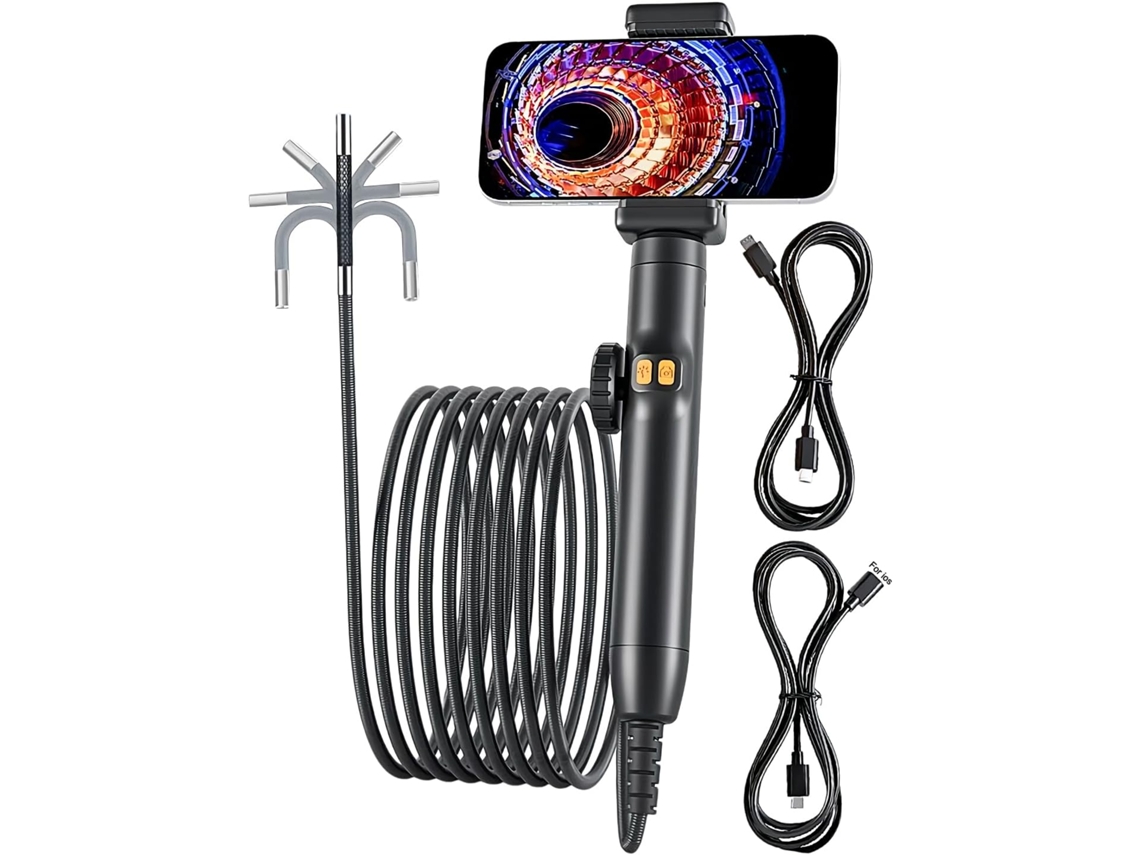 Câmera Endoscópica Com Iluminação, Câmera De Inspeção Industrial
