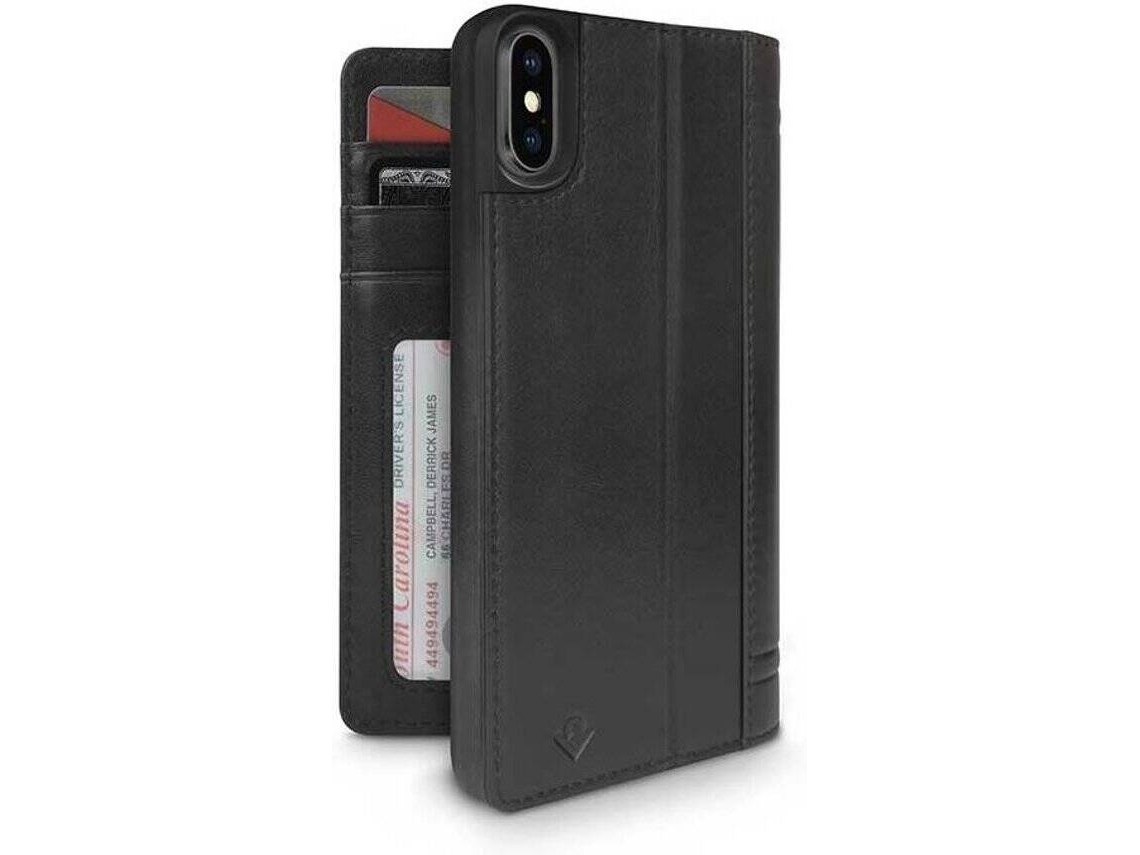 Capa iPhone XS Max TWELVE SOUTH Book Preto