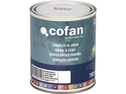 Tinta de Água COFAN Esmalte Aquoso Verde Folha Acetinado (750 ml)
