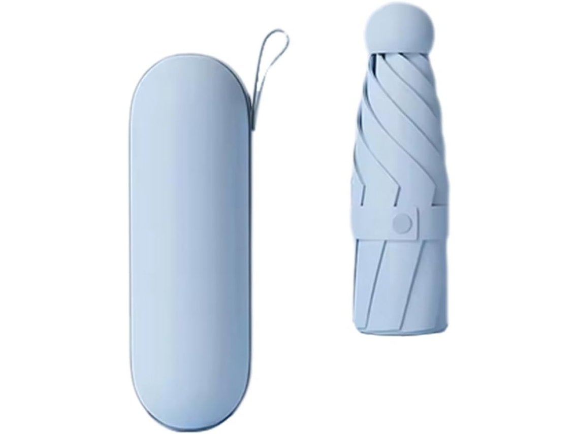 Mini Guarda chuva Anti uv para Dias Ensolarados e Chuvosos, Portátil com Revestimento Uv 6 SFUSHOS