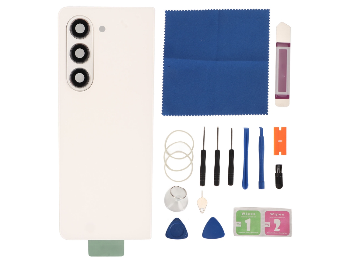 Vidro Tampa Traseira LAXISCREED Galaxy Z Fold 5 Branco