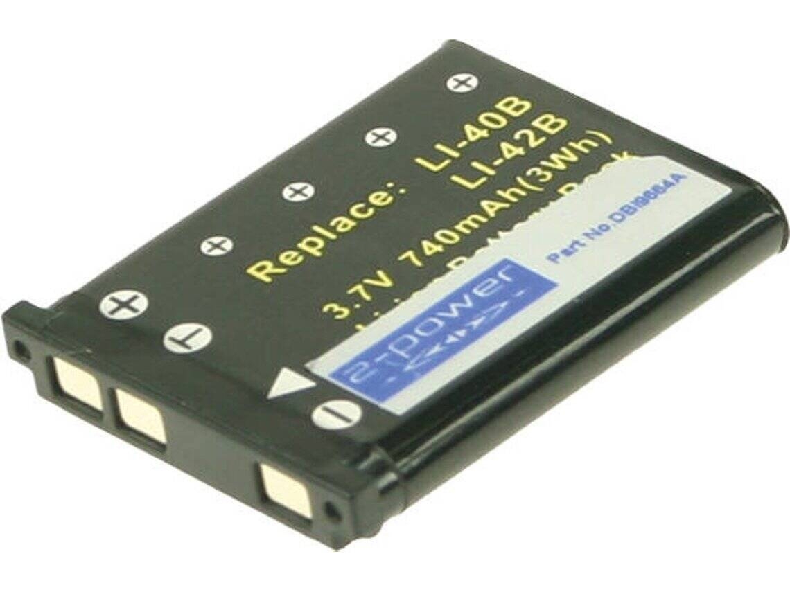 Bateria 2-POWER Olympus LI-42B | Worten.pt
