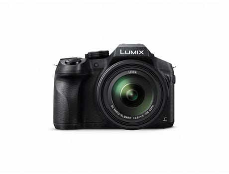 Máquina Fotográfica Bridge PANASONIC Lumix FZ300 (Preto - 12.1 MP - ISO: 100 a 6400 - Zoom Ótico: 24x)