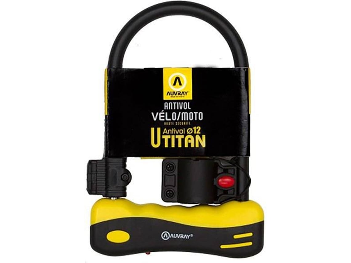Cadeado de Bicicleta AUVRAY U-lock Titan (Chaves)