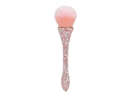 Pincel De Limpieza De Polvo Para Uñas Con Pelo De Nylon Suave Y Mango Cómodo Rosa