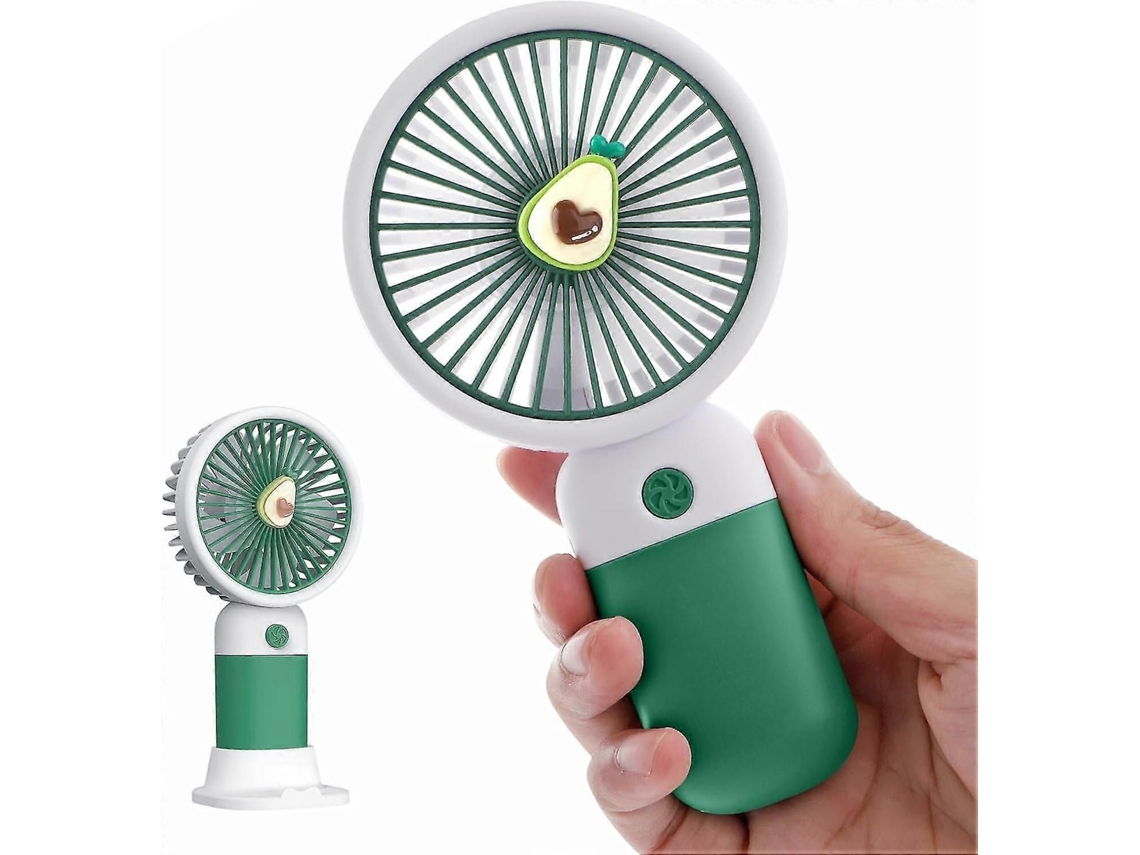 Ventilador Portátil Fofo, Mini Usb Para Refrescar, Pequeno Elétrico Recarregável Cria Nças, De Bolso A Bateria