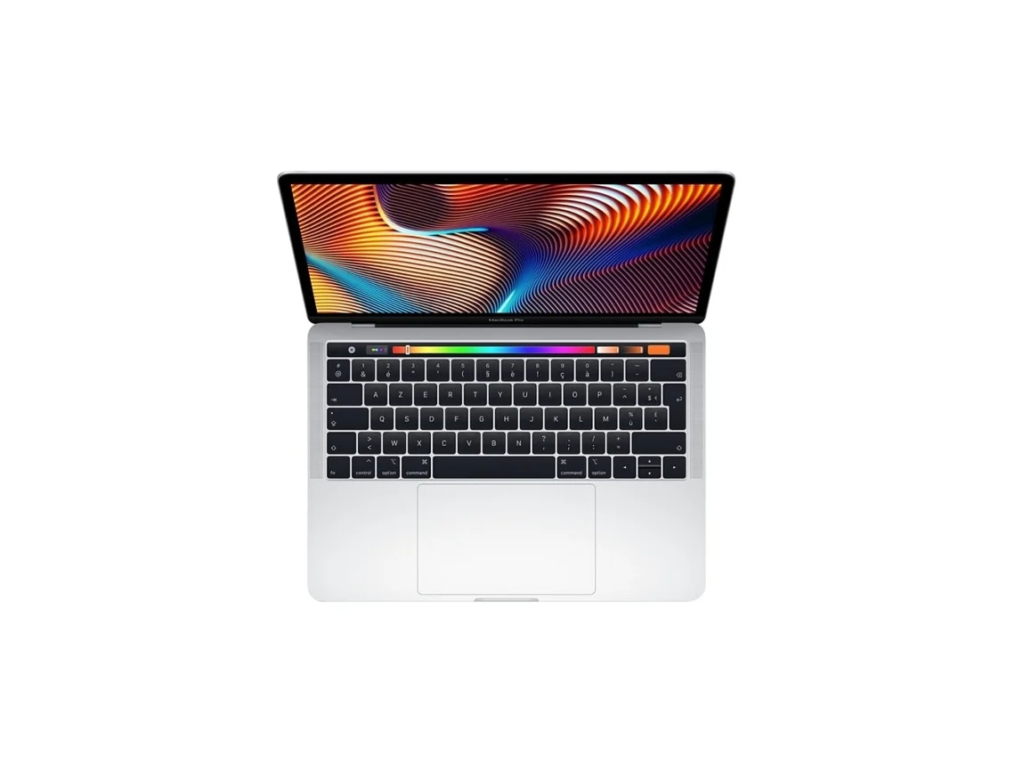 Macbook Pro Touch Bar 13" Apple Prateado (recondicionado  - Sinais De Uso  - Intel Core I7 - Ram 8 Gb - 512 Gb Ssd - Teclado Pt)