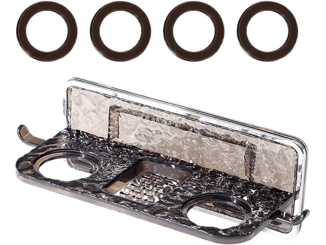 Suporte Para Frasco De Gel Banho Sem Necessidade Furar