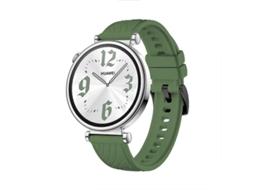 Pulseira De Silicone Texturizada Preta De 18 Mm Com Fivela Para Huawei Watch Gt 4