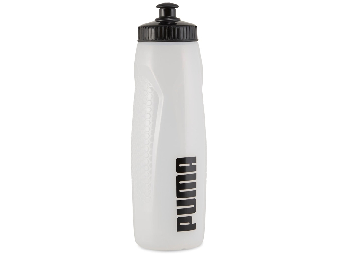 Garrafa de água Puma Tr Core 0,6L, branca, ideal para atividades ao ar livre