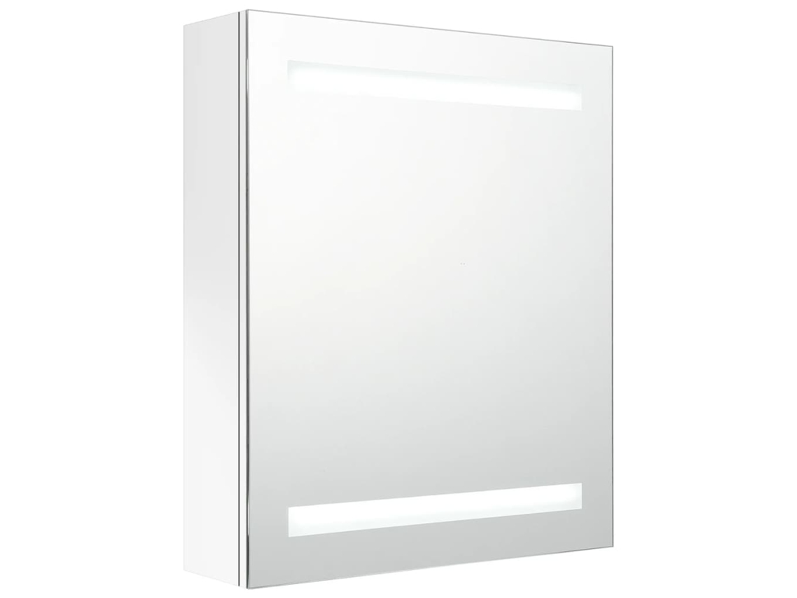 Conjunto 1 Armário De Casa De Banho Vidaxl Branco Mdf (50 X 14 X 60 Cm)