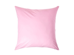 Homescapes Pink European Size Egyptian Cotton Pillowcase 200 Tc, 60 X 60 Cm