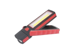 Lanterna de trabalho LED COB ajustável com ímã e gancho, super brilhante, para camping, pesca, aventuras | S/MARCA
