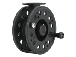 Molinete de Pesca com Mosca 7/8 Plástico Preto