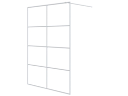 Shower Wall, Shower Walls Vidaxl Branco Vidro (140 X 195 Cm)