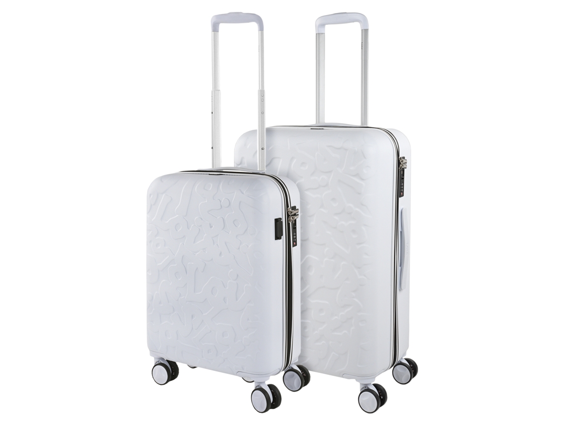 Conjunto de Malas Zion Abs 55X36X20 / 66X43X25 40/75L Con Usb LOIS