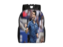 Mochila Novak Djokovic D355 Para Estudantes, Resistente E Leve, Impermeável E Com Alça De Ombro Respirável V355