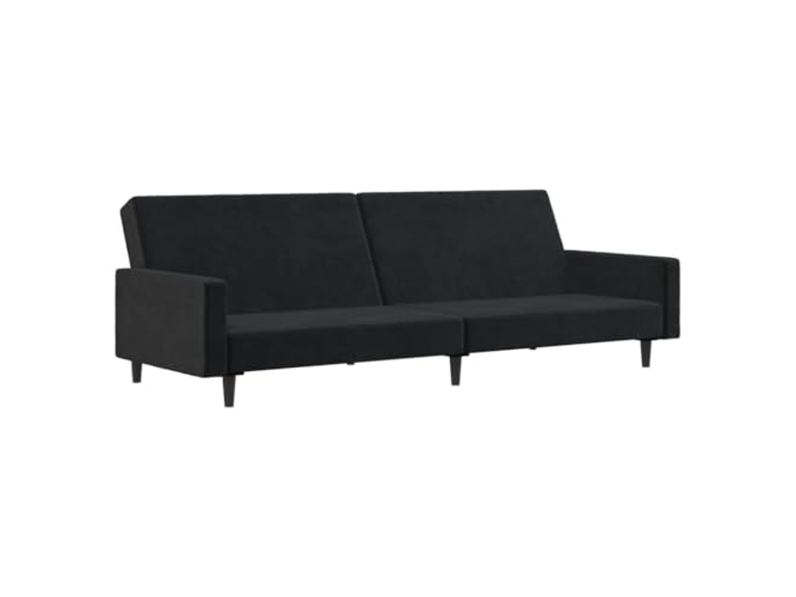 Sofa Bed, Sofa Beds Vidaxl Preto Veludo (n/a)