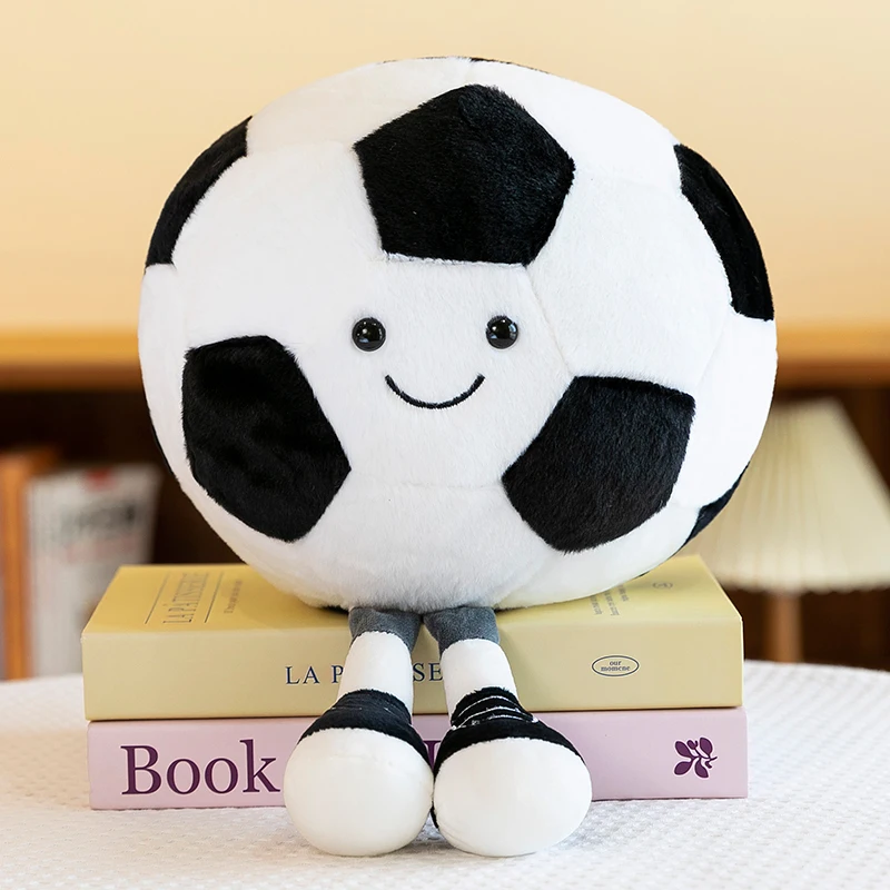 (bola De Futebol, 25 Cm) Bola De Pelúcia Criativa, Presente De Aniversário Ideal.
