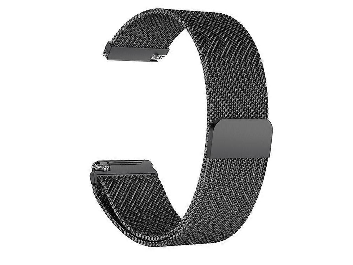 Pulseira De Relógio Fitbit Versa, Pulseira De Substituição Com Laço Milanês Magnético De Aço Inoxidável. Olysi Shop