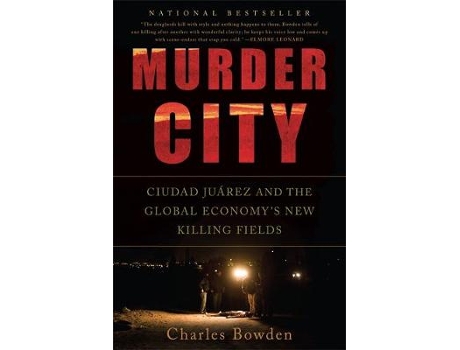 Livro Murder City de Charles Bowden (Inglês)