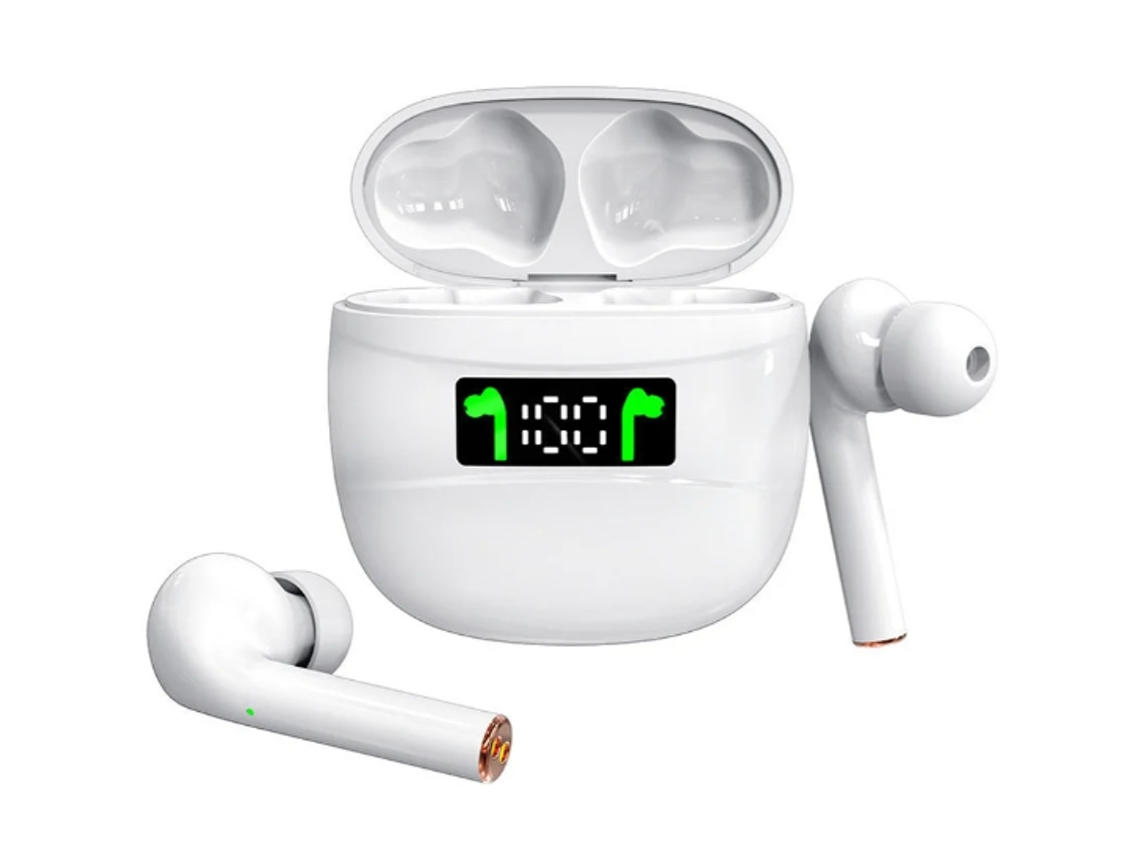 Auriculares YIZHOOD True Wireless Bluetooth Branco