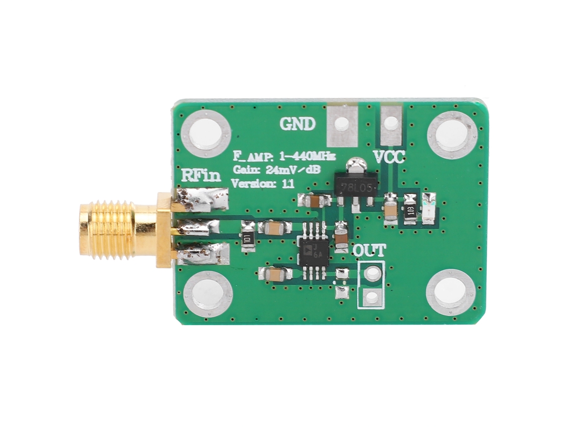Módulo Medidor De Potência Rf Ad8310 Detectores Logarítmicos 1440 Mhz