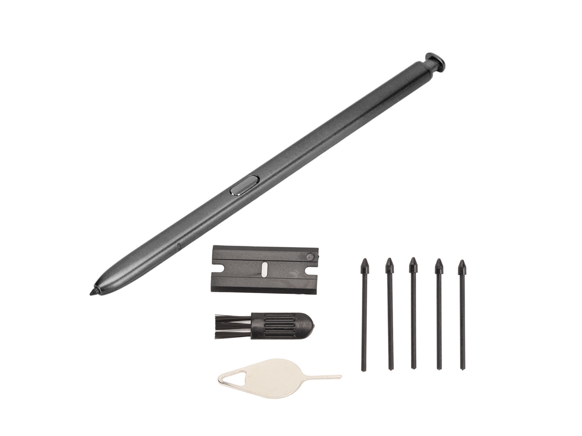Lápiz óptico con puntas de repuesto, para Galaxy Note 10 y Note 10 Plus, negro | S/MARCA