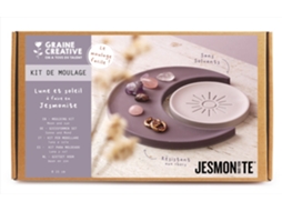 Conjunto De Artesanato Diy Graine Creative Tigela Jesmonite Com Lua E Sol.