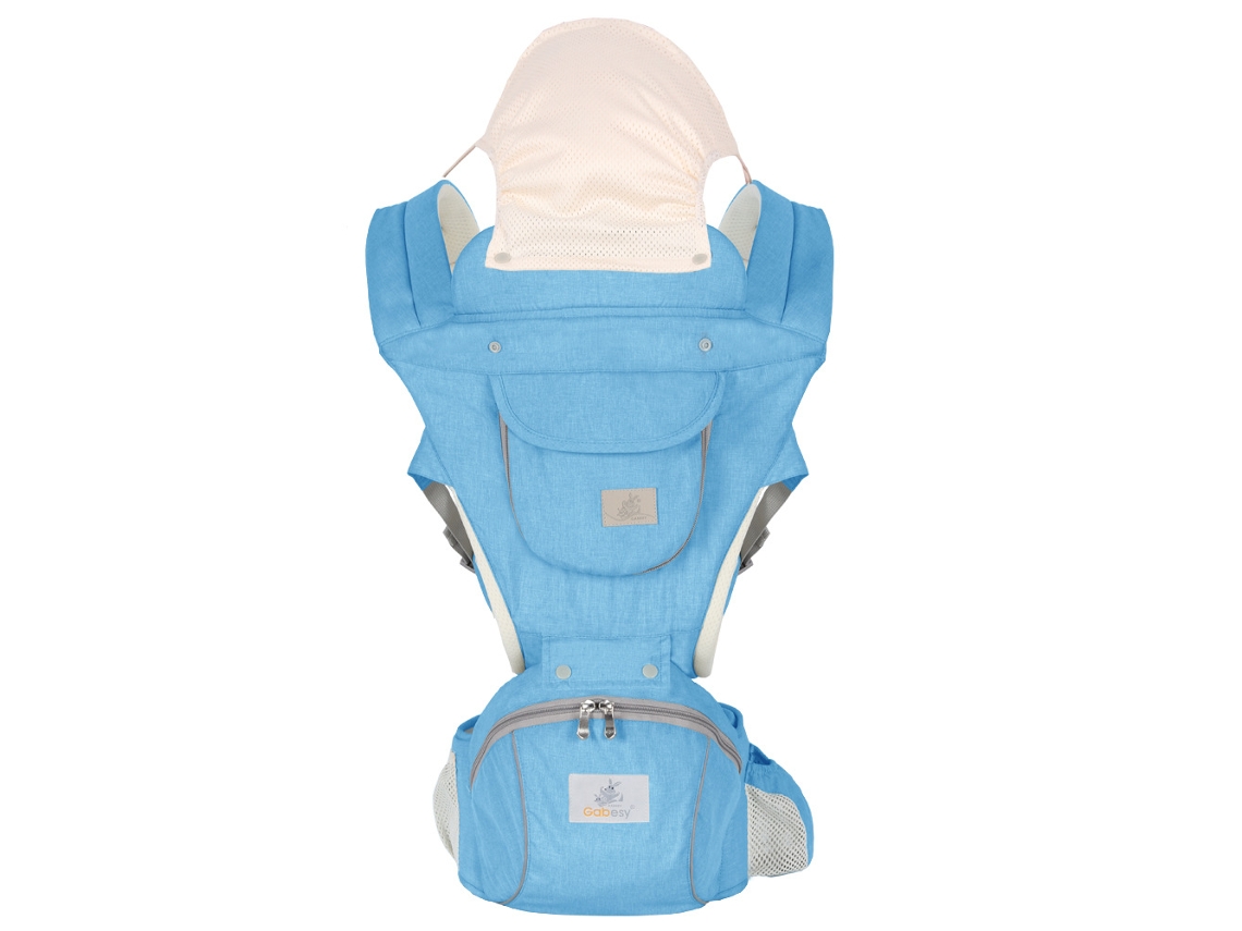 Colete De Bebê Para As Quatro Estações Cinturão De Bebê 23*53cm (azul Do Céu)