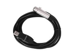 Cabo Lurelia USB-C XLR USB 2.0 XLR Macho/Fêmea, para Microfones, PC e Computador
