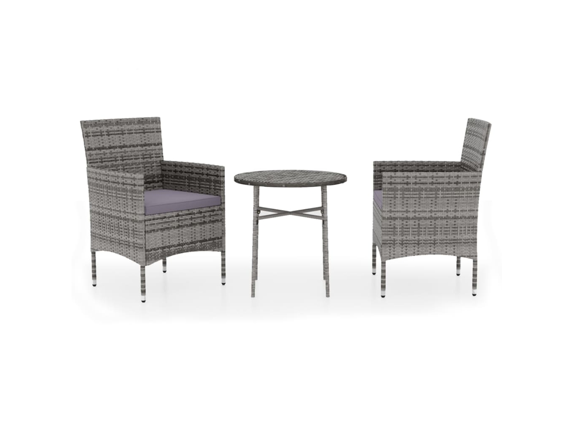 Garden Dining Set, Garden Dining Sets Vidaxl Cinzeto Rattan / Vime (n/a)