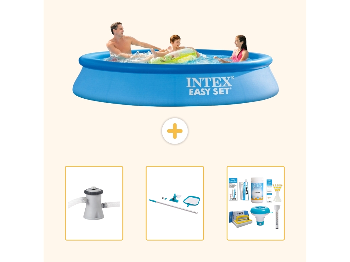 Intex Piscina Easy Set Redonda - 305x61 Cm - 4-peças S22405