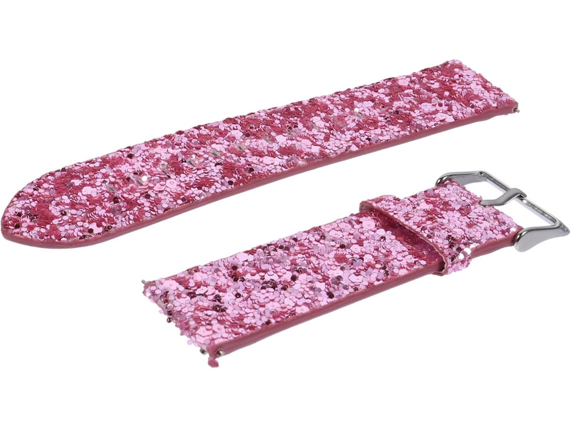 Pulseira De Reposição Com Glitter Para Smartwatch Compatível