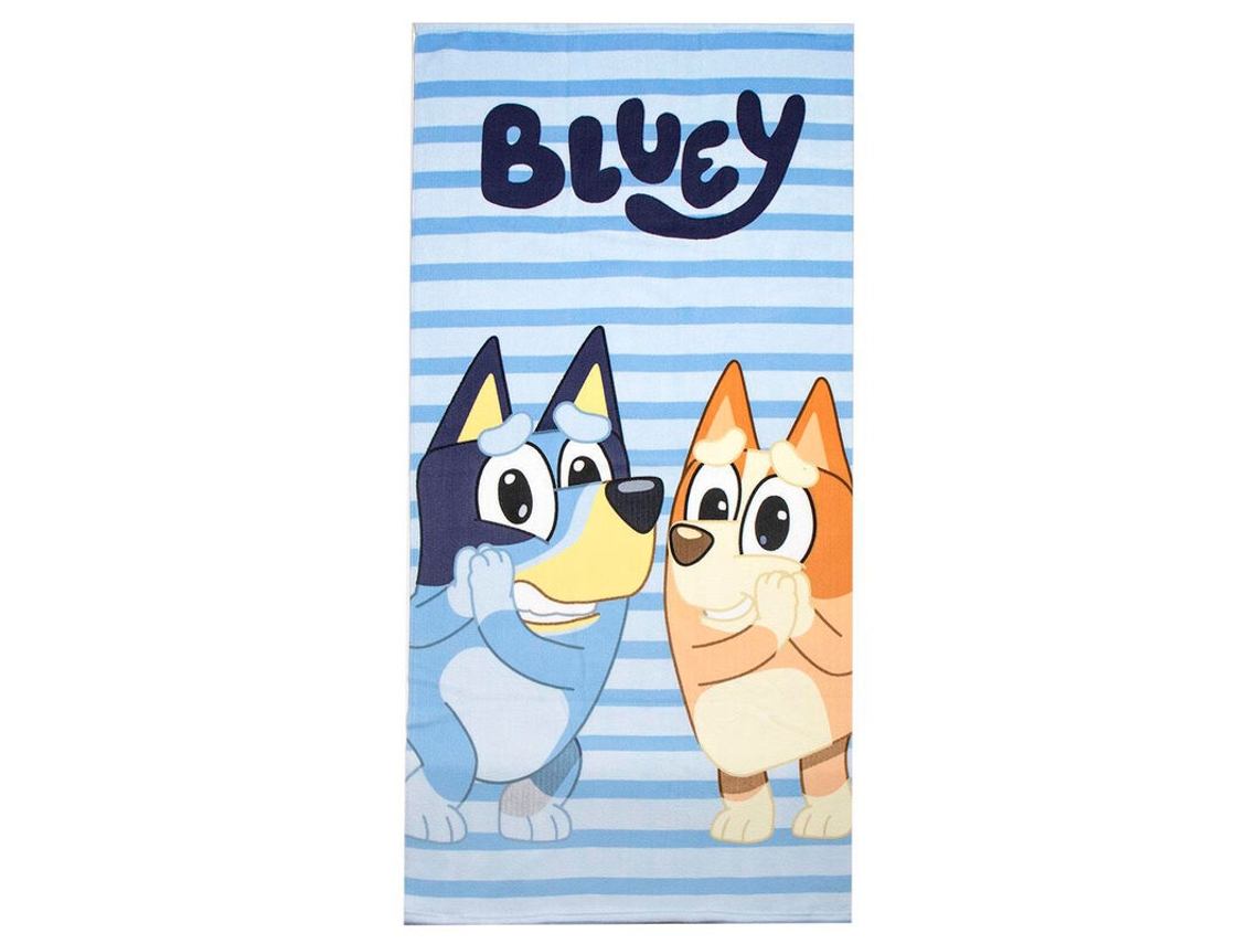 Toalha De Praia Em Microfibra Bluey