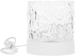 Luminária de cabeceira romântica Callaron com porta USB, luminária de mesa decorativa para PC, design moderno e simples.