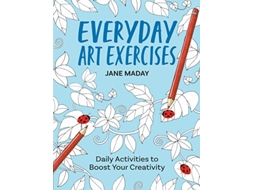 Livro Everyday Art Exercises de Jane Maday (Inglês)