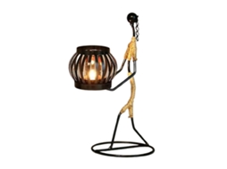 Laxiscreed Lanterna De Ferro H Style Para Decoração De Sala E Ornamentos Artísticos