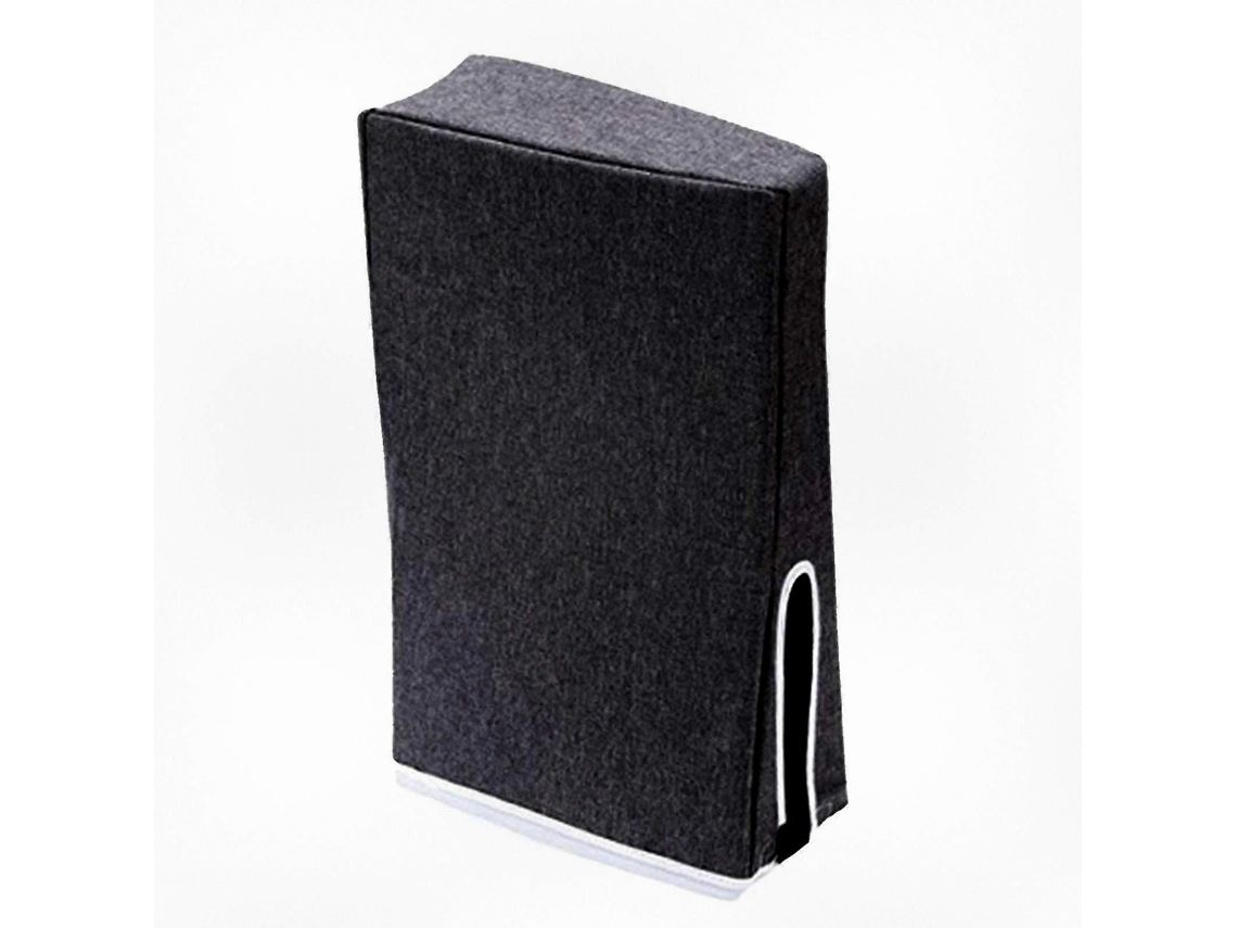 Capa Protetora Vertical para Console de Jogos, Tecido Oxford, Preto GOKOCO