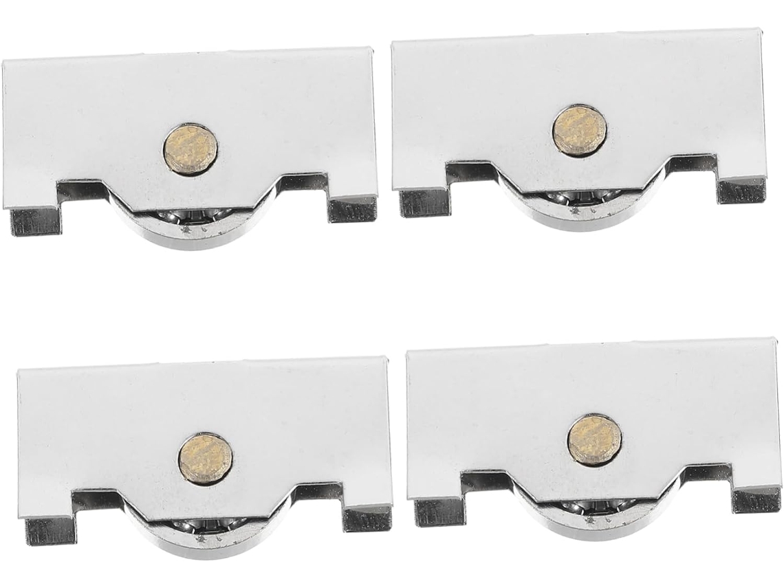 Kit De 4 Roldanas Para Portas Correr Garneck, Rodas Aço Laminado A Fri