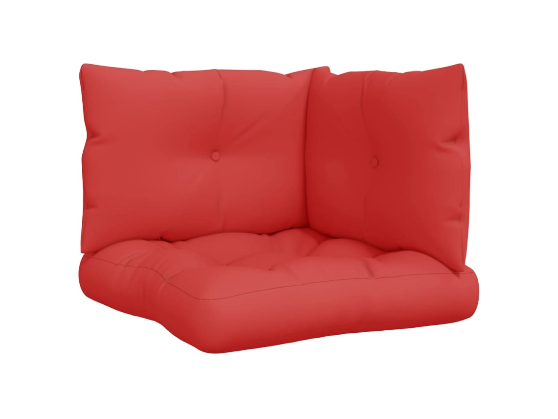 Pallet Cushion, Pallet Cushions Vidaxl Vermelho Poliéster (n/a)