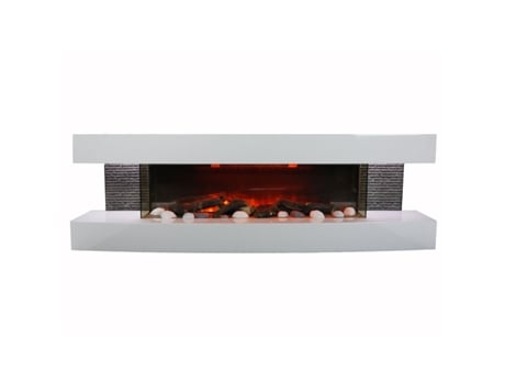 Lareira Elétrica CHEMIN'ARTE Lounge 3XL 2000 W Preto
