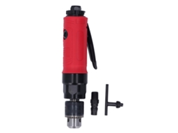Furadeira pneumática de haste reta de 3/8" com chave, 2500 rpm, ferramenta de perfuração industrial pneumática