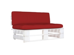 Pallet Middle Sofa, Pallet Middle Sofas Vidaxl Branco Madeira De Pinho (n/a)