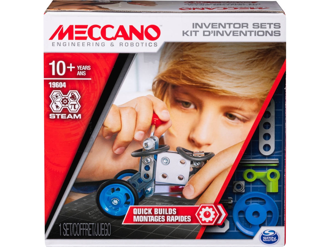 Brinquedo de Construção SPIN MASTER Meccano Set 1: Knutselaar