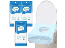 Protector de Asiento de Inodoro Desechable Antibacteriano, Impermeable, 30pcs com S/MARCA