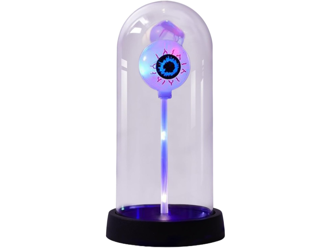 Luminária Noturna De Halloween Abajur De Mesa Com Olhos Assustadores, Luminária De Mesa Decorativa Gokoco